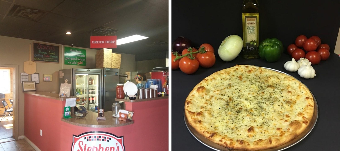 Stephen's Pizzeria Menu